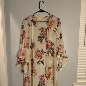 Floral Kimono